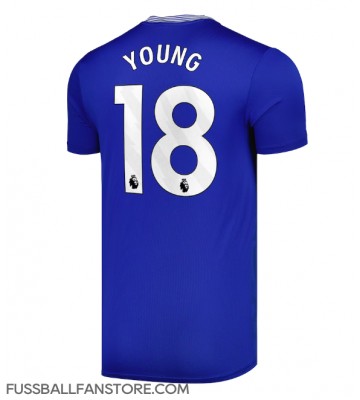 Everton Ashley Young #18 Replik Heimtrikot 2024-25 Kurzarm